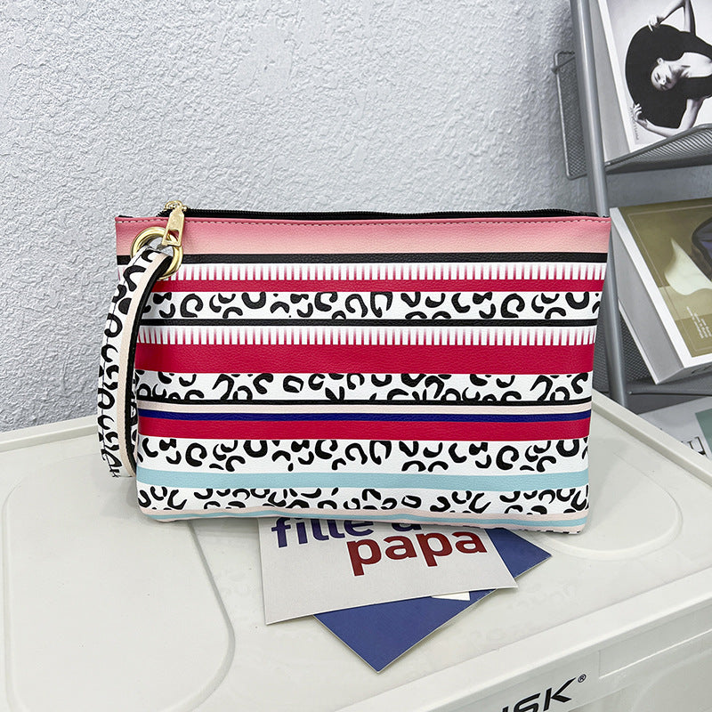 Wholesale PU Ethnic Dairy Cow Pattern Suower Tote Bag