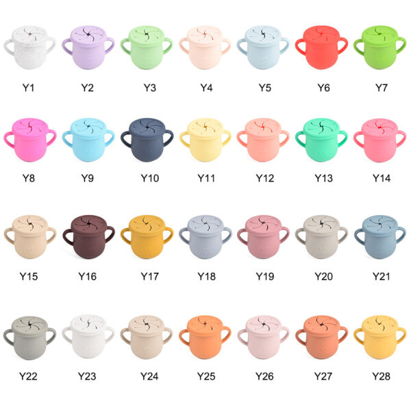 Wholesale Silicone Kids Snack Cup Baby Supplies