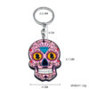 O1CN01HLSkB21czMeTqvEC1_2211273843671-0-cib Wholesale Acrylic Halloween Mexican Skull Keychain