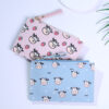 Wholesale Student Cartoon Cow Pattern Female Large Capacity Multi-card Slot PU leather Wallet