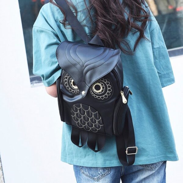 O1CN01HOULvN1tfzVhTVPkY_2200737095930-0-cib Wholesale PU Owl Backpack