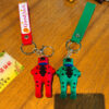 Wholesale Rubber Frog Keychains