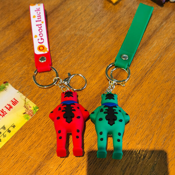 Wholesale Rubber Frog Keychains