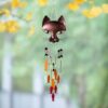 Wholesale Metal Cat Fish Wind Chime Pendant