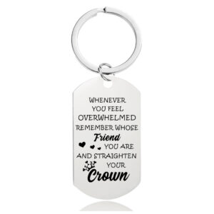 W00039 Keychain Silver