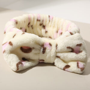 #2 light pink leopard print-single hairband