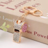 Wholesale Rhinestone Whistle Alloy Keychains