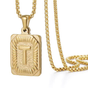 Gold T (with chain)