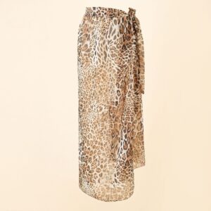 Leopard print (ZS1862)(chiffon) / All yards
