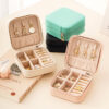 Wholesale Simple Portable Jewelry Leather Storage Box