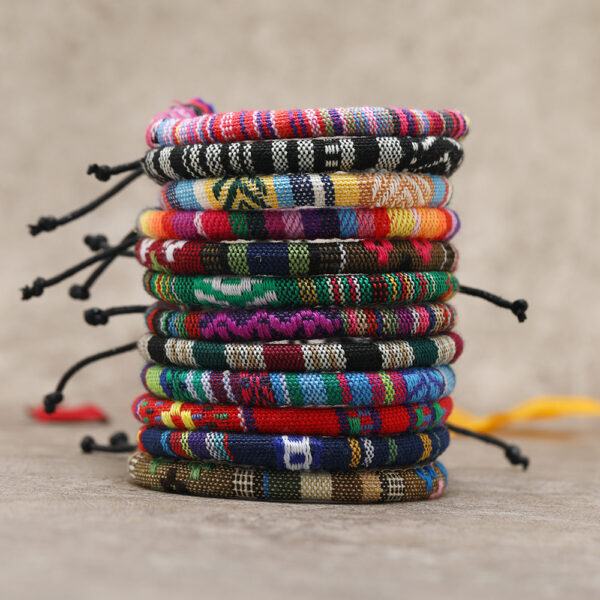 O1CN01Hdd08c2Jm6j29G3Kk_2128219463-0-cib Wholesale Bohemian Colored Wax Rope Bracelet