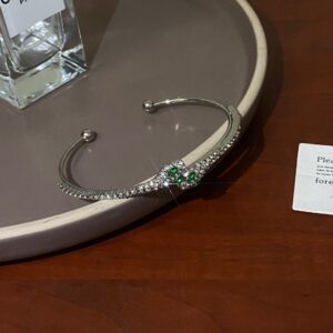 Green Eye Snake Bracelet