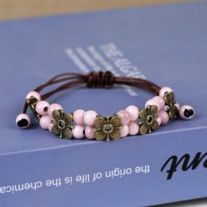 Pink four-leaf clover