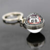 Wholesale US Route 66 Sign Zinc Alloy Keychains