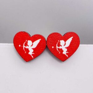 JE1199A / Wooden ear studs