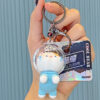 Wholesale Space Cat Figures Silicone Keychains