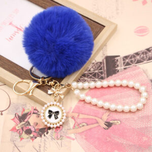 Sapphire Blue / Pearl Bow