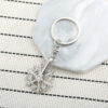 O1CN01Hl678Z2CMH8corpCv__1625548459-0-cib Wholesale Rotatable Diamond Snowflake Keychain