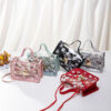 Wholesale PVC Transparent Small Daisy Mother Bag Single Shoulder Bag