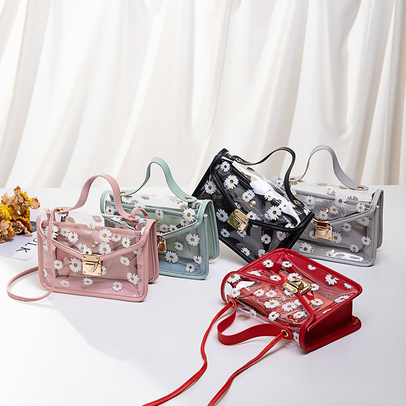 Wholesale PVC Transparent Small Mother Bag Single Shoulder Bag