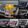 Wholesale ABS Bracket Car Beverage Bottle Storage Rack