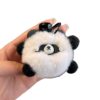Wholesale Cute Little Panda Plush Ball Keychains