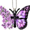 Wholesale Butterfly Acrylic Keychain Accessories
