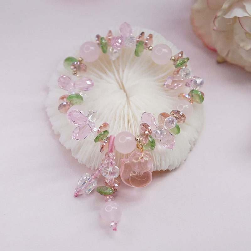 Wholesale Ser Sparkle Crystal Beaded Bracelet
