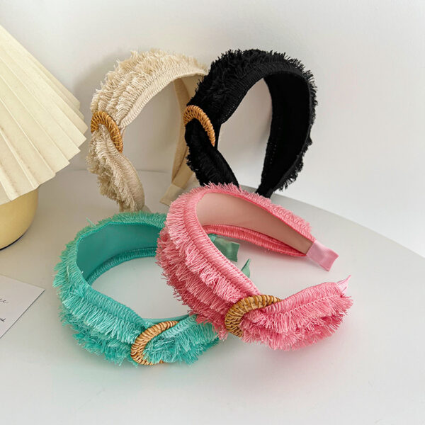 O1CN01HqTXJl21gvFIYMAZd_975677015-0-cib Wholesale Fabric Raw Edge Solid Color Headband