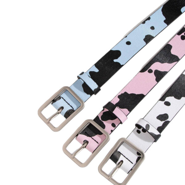 Wholesale PU Cow Pattern Belt
