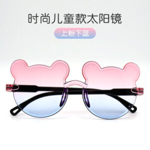 Top pink bottom blue