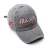 Wholesale Cotton Washed Distressed Letter Embroidery Baseball Cap