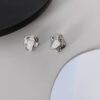 Wholesale Aurora Flowing Irregular 925 Sterling Silver Earrings