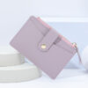 Wholesale PU Candy Color Card Holder Wallet