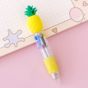 Needle-like 0.7 / Pineapple four-color pen