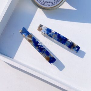 Bean flower dark blue single / Acetic acid