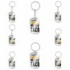 Wholesale Taco Hang Tags Stainless Steel Keychains
