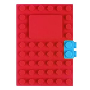 A6 (button color random hair) / A6 Step Notebook (Red 002#)