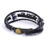 Wholesale Braided Vintage Leather Bracelet