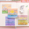 O1CN01I5Fs6m1vNms2k9afy_2208154086161-0-cib Wholesale Landscape Oil Painting Paper Sticky Notes