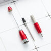 O1CN01I5TZ3f1cHOreoYdvq_933993575-0-cib-1 Wholesale 11.9cm Beadable Pens Portable Mini Pen Metal Pen DIY Keychain Bar