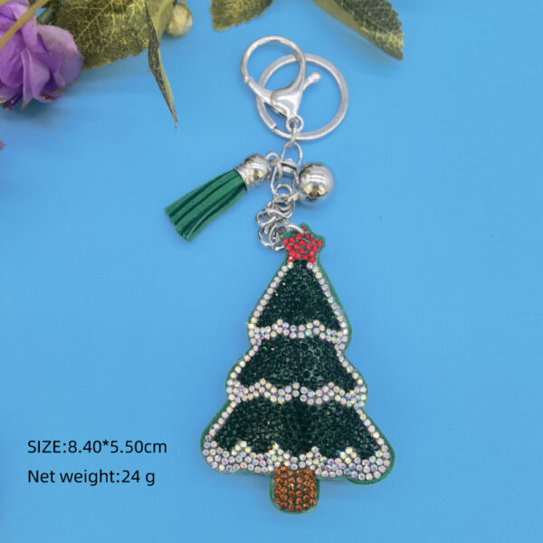 O1CN01I5pwMk1a87XT7bInC_2214423013284-0-cib Wholesale Christmas Tree Diamond Keychain