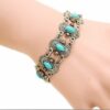 Wholesale Turquoise Vintage Ethnic Water Drop Bracelet