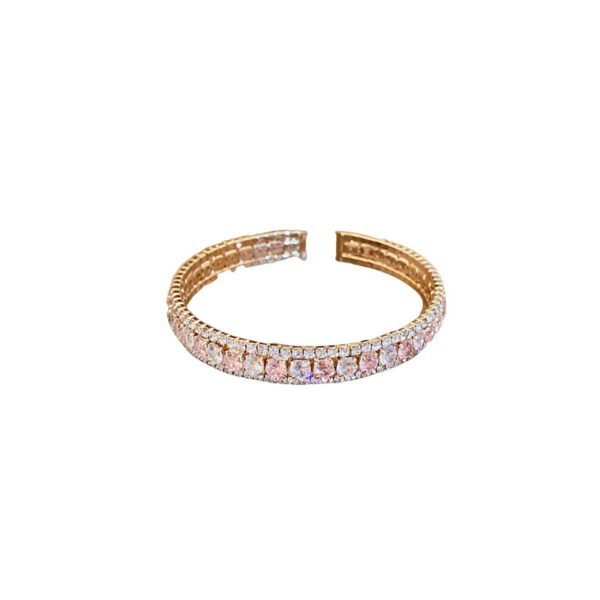 Wholesale Diamond Studded Zircon Alloy Bracelet