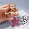 O1CN01I7XILm1WQevbR9ykp_2879452783-0-cib Wholesale Clay Full Diamond Five-pointed Star Key Chain