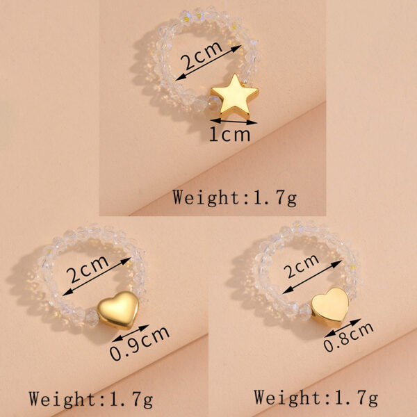 Wholesale Stainless Steel Love Heart Ring