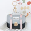 Wholesale Mini School Bag PU Coin Purse Keychain