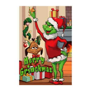 Flag cloth 30*45cm / Christmas garden flag 6