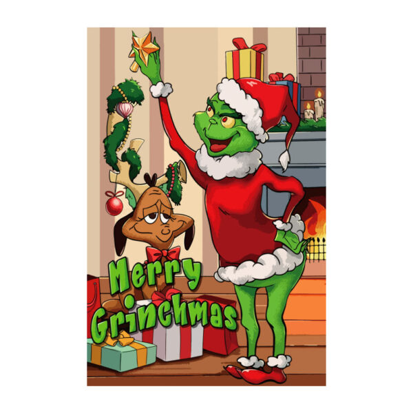 Wholesale Christmas Garden Flag Hanging Flag Party Atmosphere Garden Flag OLY Exclusive