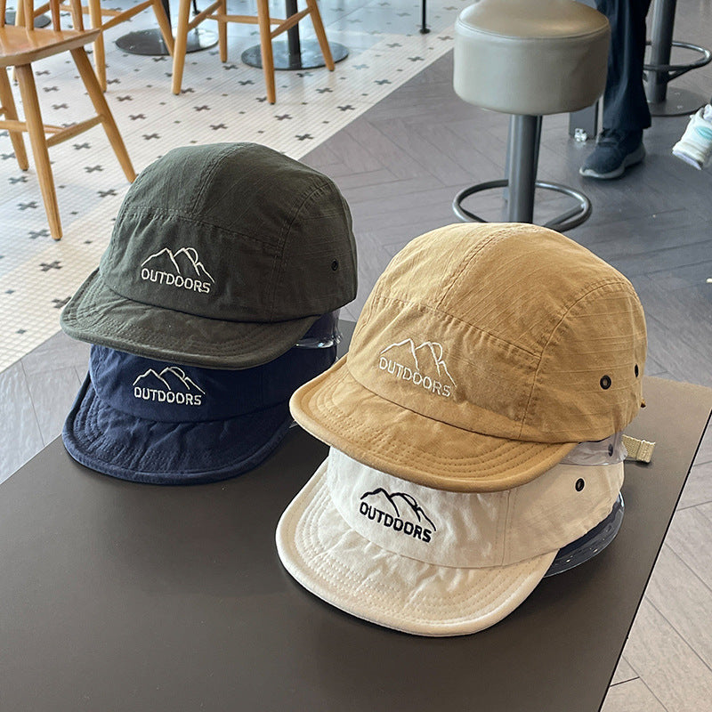 Wholesale Short Brim Soft Brim Five-panel Baseball Cap